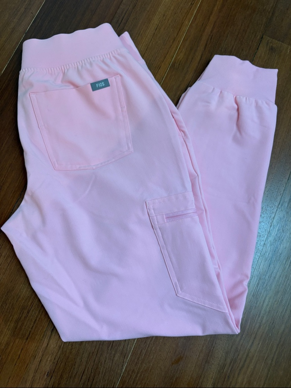 Figs Zamora Jogger Scrub Pants Small Breast Cancer Limited edition pink